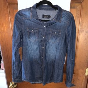 Long Sleeve Denim Shirt